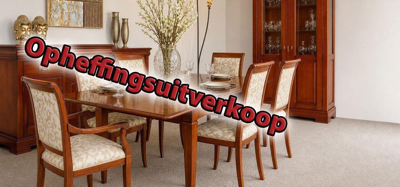 opheffinguitverkoop - klassieke meubelen - kersen - kerselaar - Rotterdam