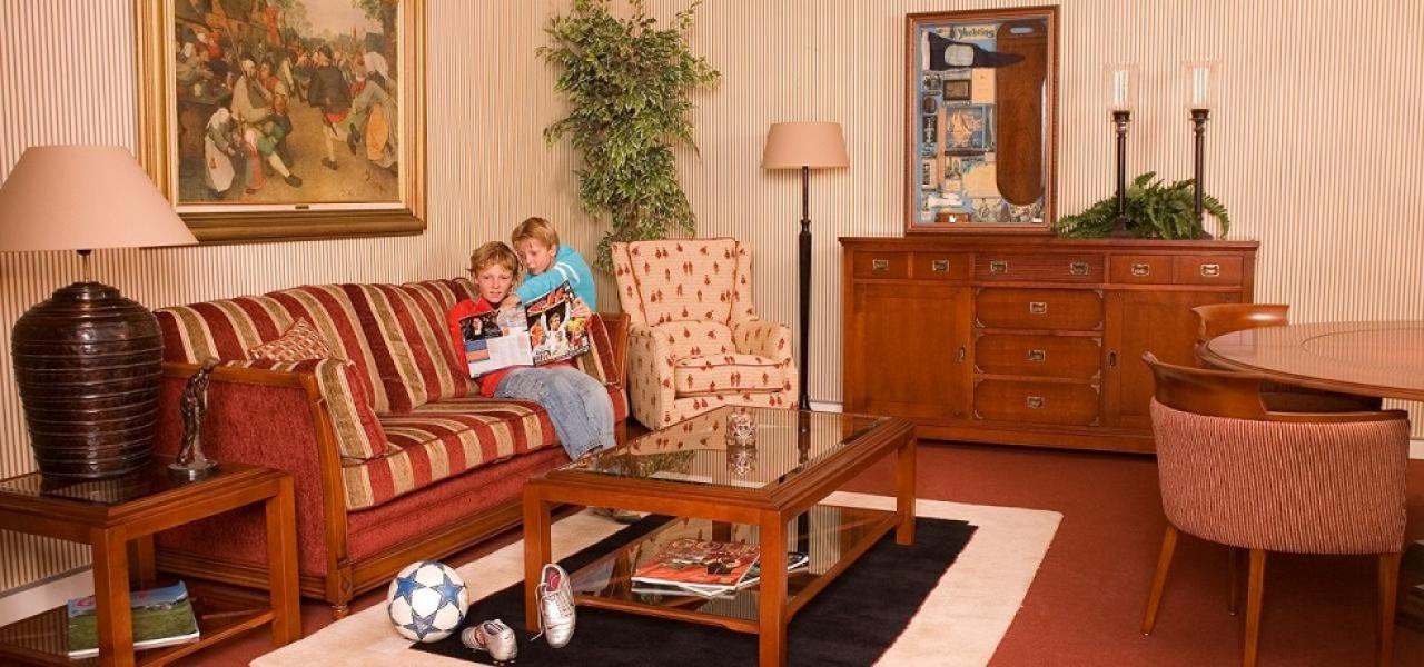 klassieke fauteuil - kersen - Engelse stijl - leder - Mulleman - Lodewijck - Werkendam