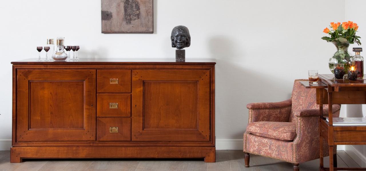 klassiek dressoir - kersen - kerselaar - Novio Forum - Kirschbaum - Amstelveen - Koekoek