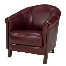 Fauteuil Bonny leder